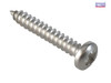 ForgeFix - Self-Tapping Screw Pozi Pan A2 SS 1in x 8 ForgePack 25