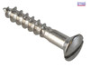 ForgeFix - Multipurpose Screw SL Raised Head Chrome Plated 3.5 x 20mm Forge Pack 45