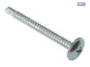 ForgeFix - Baypole Self-Drill Screw Phillips Wafer Head ZP 4.8 x 50mm Box 100