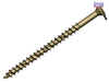 ForgeFix - Wafer Head Torx® Compatible Construction T40 Screws Tan 8x160mm Tub 30
