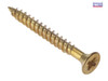 ForgeFix - General Purpose Pozi Screw CSK TT Electro Brass 1.1/2in x 8 Box 200