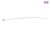 ForgeFix - Cable Tie Natural/Clear 4.8 x 200mm (Bag 100)