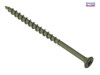 ForgeFix - Decking Screw Pozi ST Green Anti-Corrosion 4.5 x 75mm Box 200