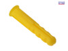 ForgeFix - Expansion Wall Plugs Plastic Yellow 4-6 (ForgePack 60)