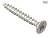ForgeFix - Multi-Purpose Pozi Screw CSK ST Stainless Steel 4.0 x 30mm Forge Pack 30