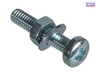 ForgeFix - Machine Screw Pozi Pan Head ZP M4 x 20mm Forge Pack 18