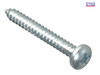 ForgeFix - Self-Tapping Screw Pozi Pan Head ZP 1.1/2in x 10 Forge Pack 10