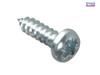 ForgeFix - Self-Tapping Screw Pozi Pan Head ZP 1/2in x 6 Forge Pack 60