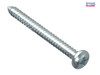 ForgeFix - Self-Tapping Screw Pozi Pan Head ZP 2in x 10 Forge Pack 8