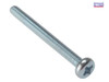 ForgeFix - Machine Screw Pozi Pan Head ZP M6 x 40mm Bag 25