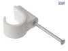 ForgeFix - Pipe Clip with Masonry Nail 16mm Box 100