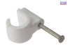 ForgeFix - Pipe Clips with Masonry Nail 9mm Box 100