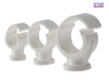 ForgeFix - Pipe Clip Single Cliplock 22mm Box 100