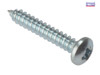 ForgeFix - Self-Tapping Screw Pozi Pan Head ZP 1/2in x 8 Box 200