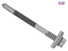 ForgeFix - TechFast Composite Panels to Steel Hex Screw No.5 Tip 5.5 x 105mm Box 100