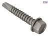 ForgeFix - TechFast Roofing Sheet to Steel Hex Screw No.3 Tip 5.5 x 25mm Box 100