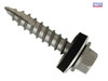ForgeFix - TechFast Metal Roofing to Timber Hex Screw T17 Gash Point 6.3 x 125mm Box 50