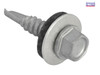 ForgeFix - TechFast Hex Head Roofing Screw Self-Drill Light Section 5.5 x 25mm Pack 100