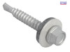 ForgeFix - TechFast Hex Head Roofing Screw Self-Drill Light Section 5.5 x 38mm Pack 100
