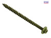 ForgeFix - Torxfast Hex Head Timber Fixing Screws Green 100mm Box 50