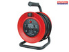 Faithfull Power Plus - Open Drum Cable Reel 240 Volt 25 Metre 13 Amp 2 Socket