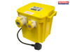 Faithfull Power Plus - 5Kva Triple Outlet Transformer