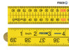 Fisco - Yellow ABS Nylon Rule 1m / 39in
