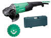 HiKOKI - G23STCD/J1 Angle Grinder 230mm Diamond Blade & Case 2000W 240V
