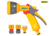 Hozelock - 2347 Multi-Pattern Spray Gun Starter Set with Fittings