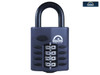 Henry Squire - CP40 Combination Padlock 4-Wheel 40mm