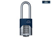 Henry Squire - Vulcan Long Boron Shackle Combination Padlock 60mm