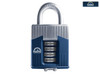 Henry Squire - Warrior High-Security Open Shackle Combination Padlock 45mm