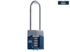 Henry Squire - Warrior High-Security Long Shackle Combination Padlock 45mm