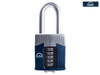 Henry Squire - Warrior High-Security Long Shackle Combination Padlock 65mm