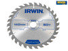 IRWIN - Construction Circular Saw Blade 160 x 20mm x 30T ATB
