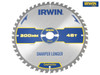 IRWIN - Construction Table & Mitre Circular Saw Blade 300 x 30mm x 48T ATB