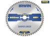 IRWIN - Construction Table & Mitre Circular Saw Blade 300 x 30mm x 60T ATB