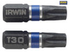 IRWIN - Impact Screwdriver Bits TORX T30 25mm Pack of 2