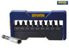 IRWIN - Impact Screwdriver Bit Set of 10 Pozi/Phillips/Torx