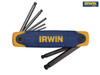 IRWIN - Hexagon Key Ball End Folding Set of 7 Metric (2.0-8.0mm)