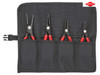 Knipex - Precision Circlip Pliers Set in Roll  4 Piece