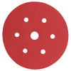 3M 316U Hookit Red Sanding Disc 7 Holes 150mm P320 Pack of 100 - 3M 51163