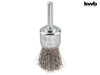 KWB - HSS Crimped Corner End Brush 25mm Coarse