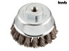 KWB - Steel Twist Knot Cup Brush 66mm x M14
