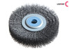 Lessmann - Wheel Brush D80mm x W18-20 x 10 Bore Steel Wire 0.20