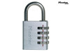 Master Lock - Aluminium 40mm 4-Digit Combination Padlock