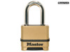 Master Lock - Excell™ 4 Digit Combination 50mm Padlock - 38mm Shackle