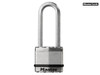Master Lock - Excell™ Laminated Steel 50mm Padlock - 64mm Extra Long Shackle