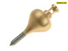Monument - 249D Brass Plumb Bob 128g (4.1/2oz) Size 2