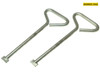 Monument - MLK12 Manhole Lifting Keys (Pack of 2) 304mm (12in)